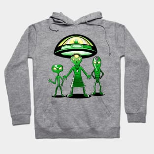 Friendly Aliens Hoodie